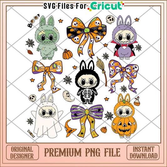 Halloween costume png, halloween png, horror characters png