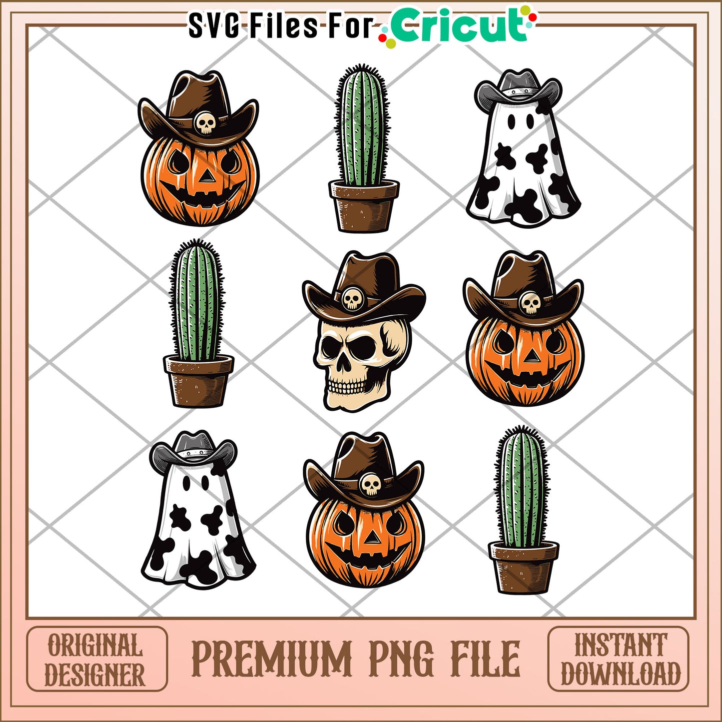 Halloween cowboy png, greatest time of the year  png, halloween vacation png