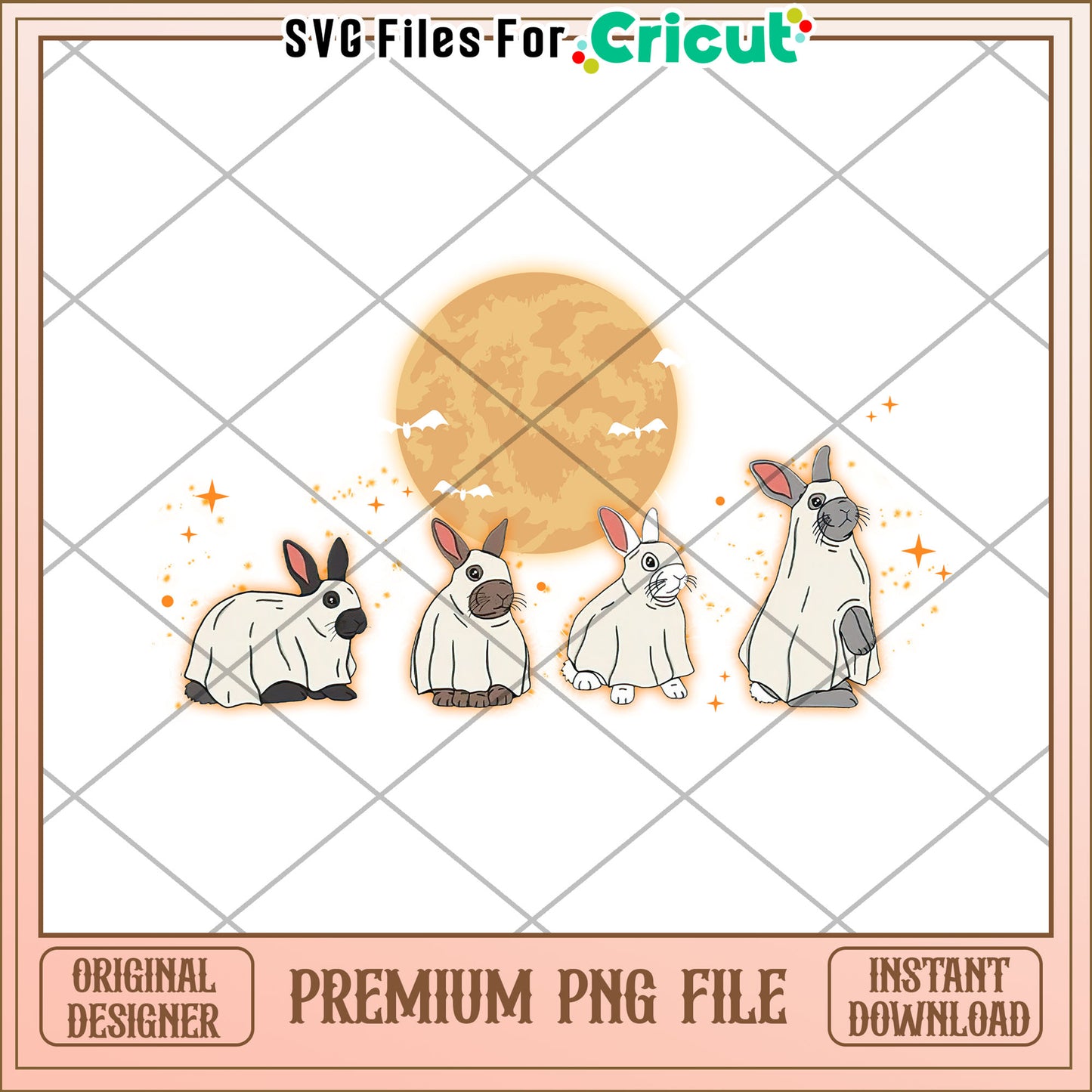 Halloween cute rabbits png, halloween costumes​ png, halloween desigin png