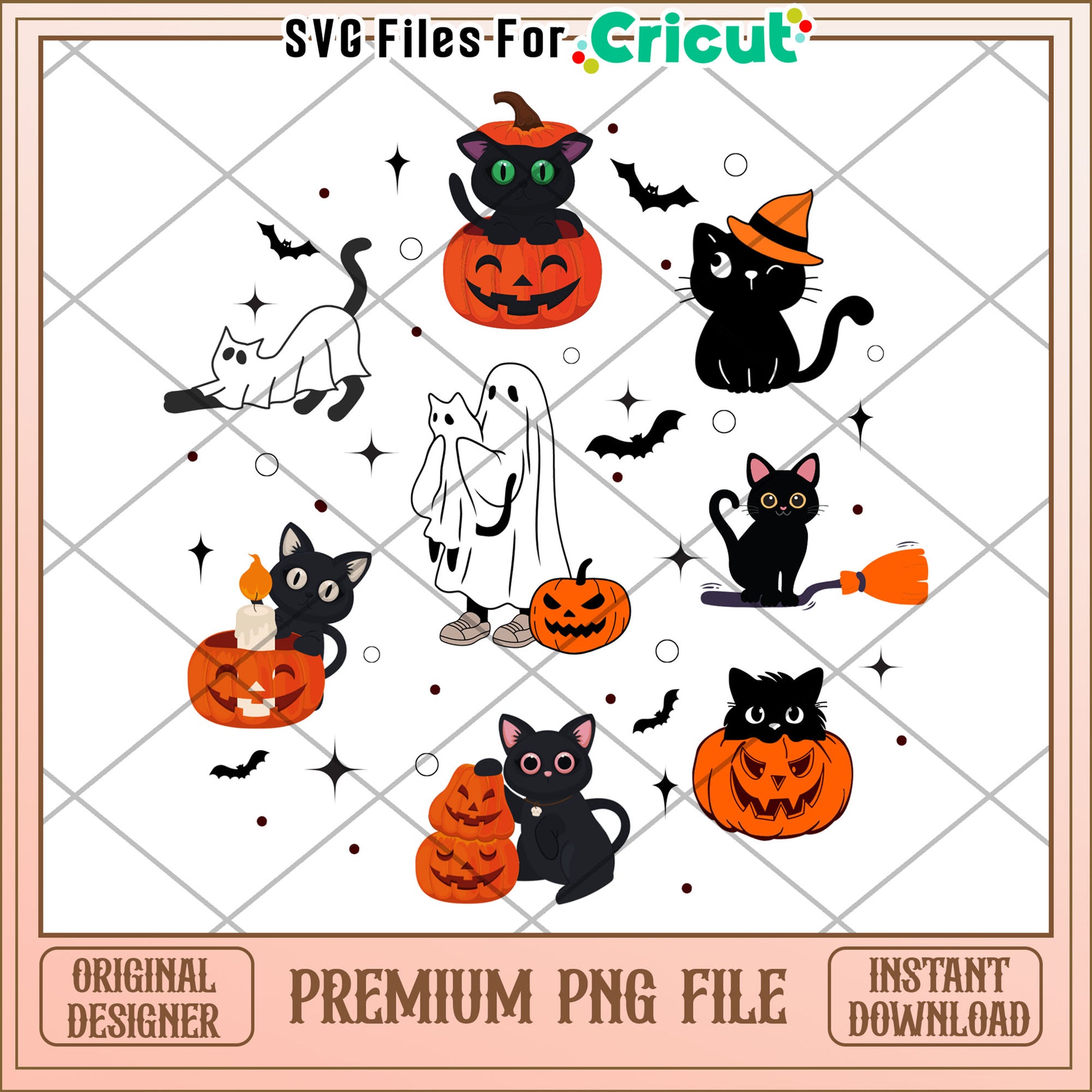 Halloween ghost png, spooky characters png, halloween time png