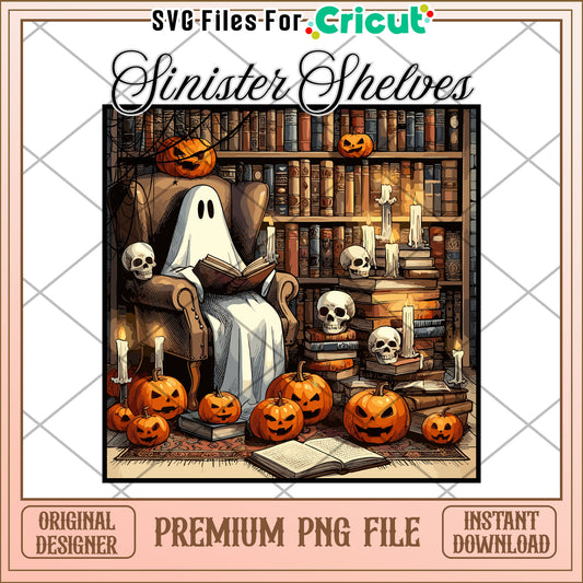 Halloween ghost reading books png, halloween horror nights png, halloween png