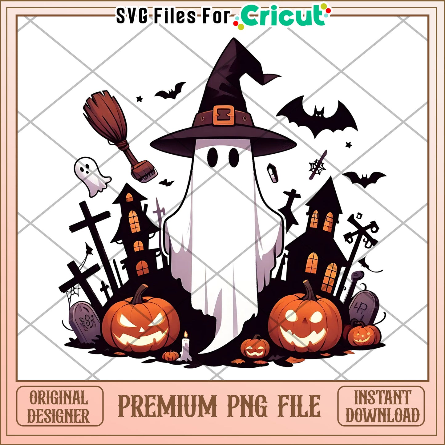 Halloween ghoul png, halloween characters png, cute halloween design png
