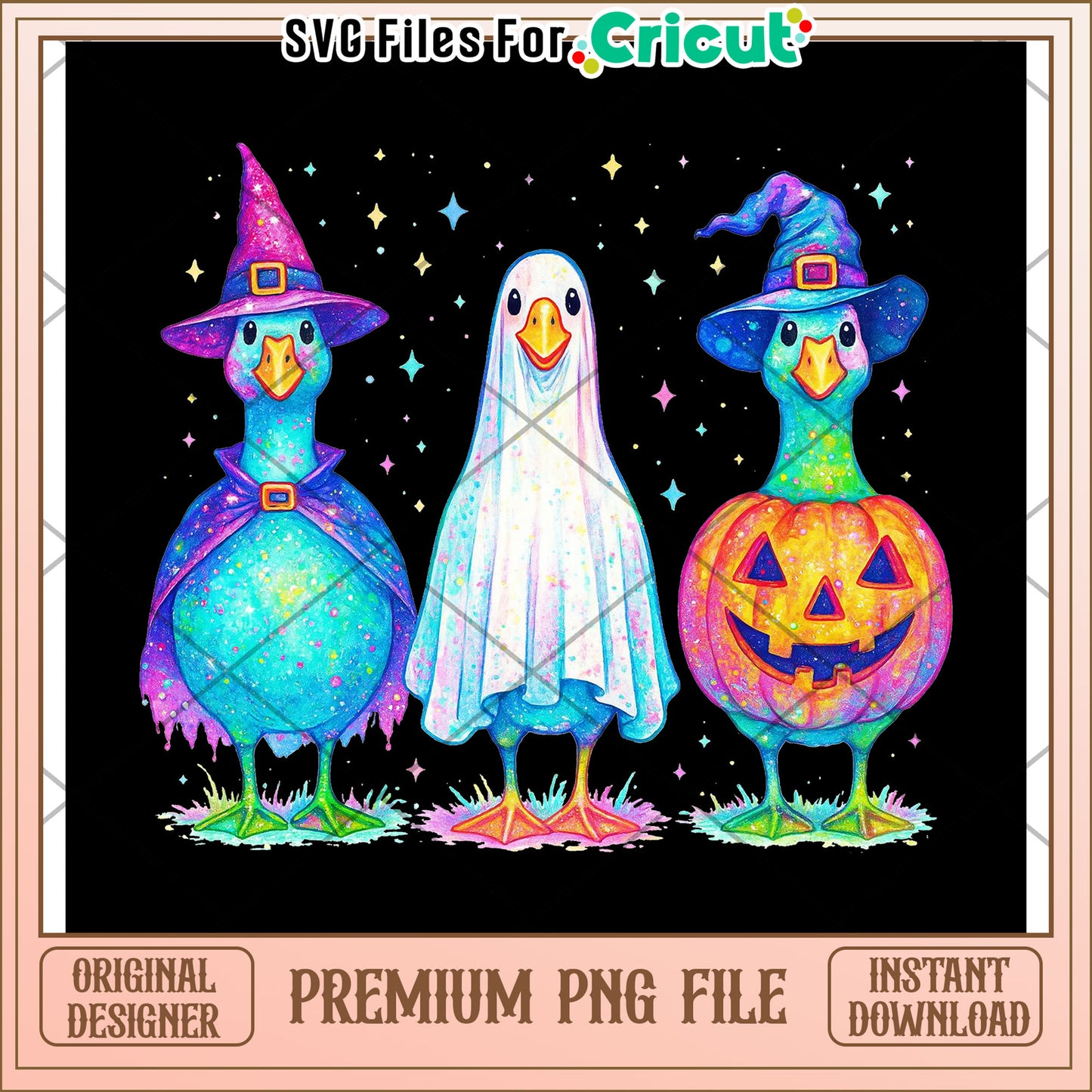 Halloween goose costumes neon png, halloween costumes png, halloween toys png