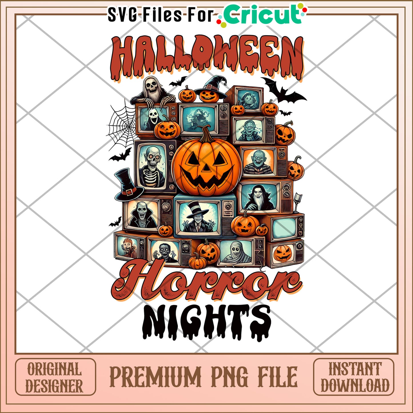Halloween horror night png, spooky fall png, halloween candy png