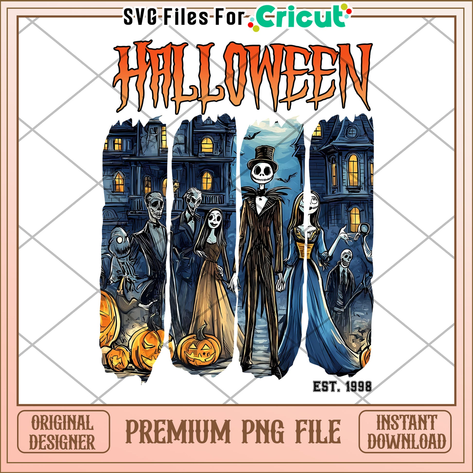 Halloween jack and sally png, halloween​ cartoons png, halloween decor png