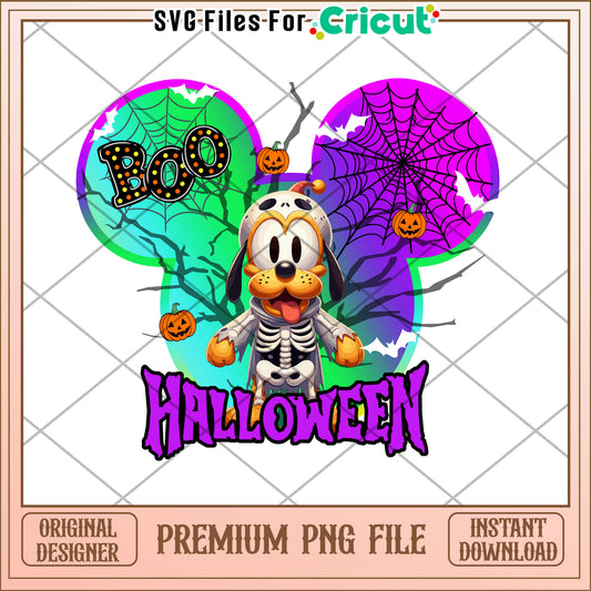 Halloween png, spooky characters png, halloween candy​ png
