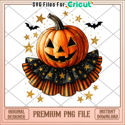Halloween pumpkin design png, autumn cartoon png, fall design png