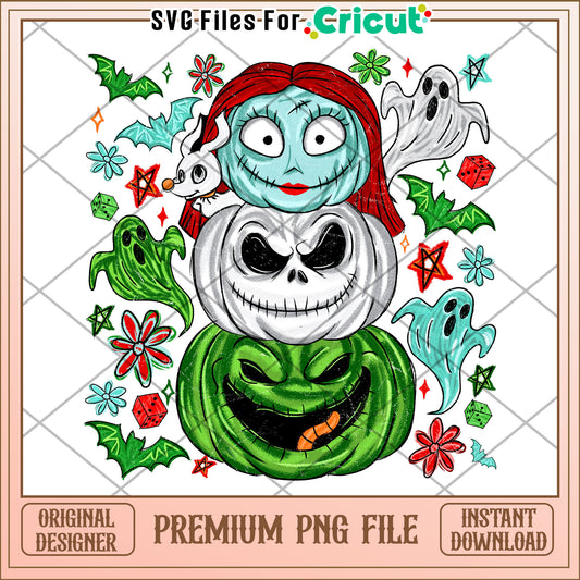 Halloween pumpkins png, halloween movies​​ png, jack skellington​ png