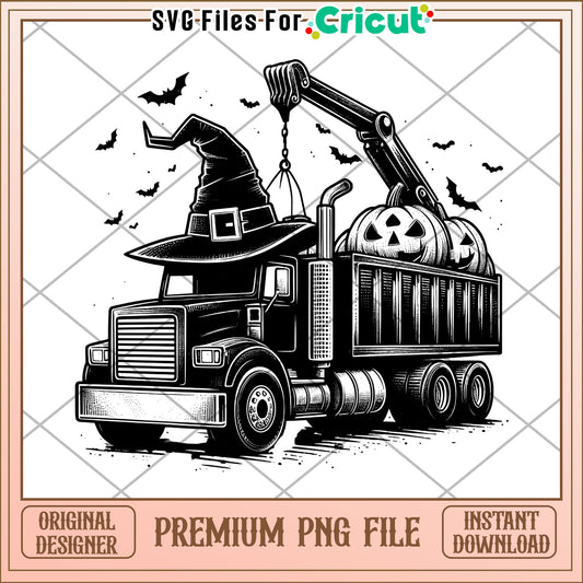 Halloween pumpkin truck png, halloween pajamas​ png, halloween songs​​ png
