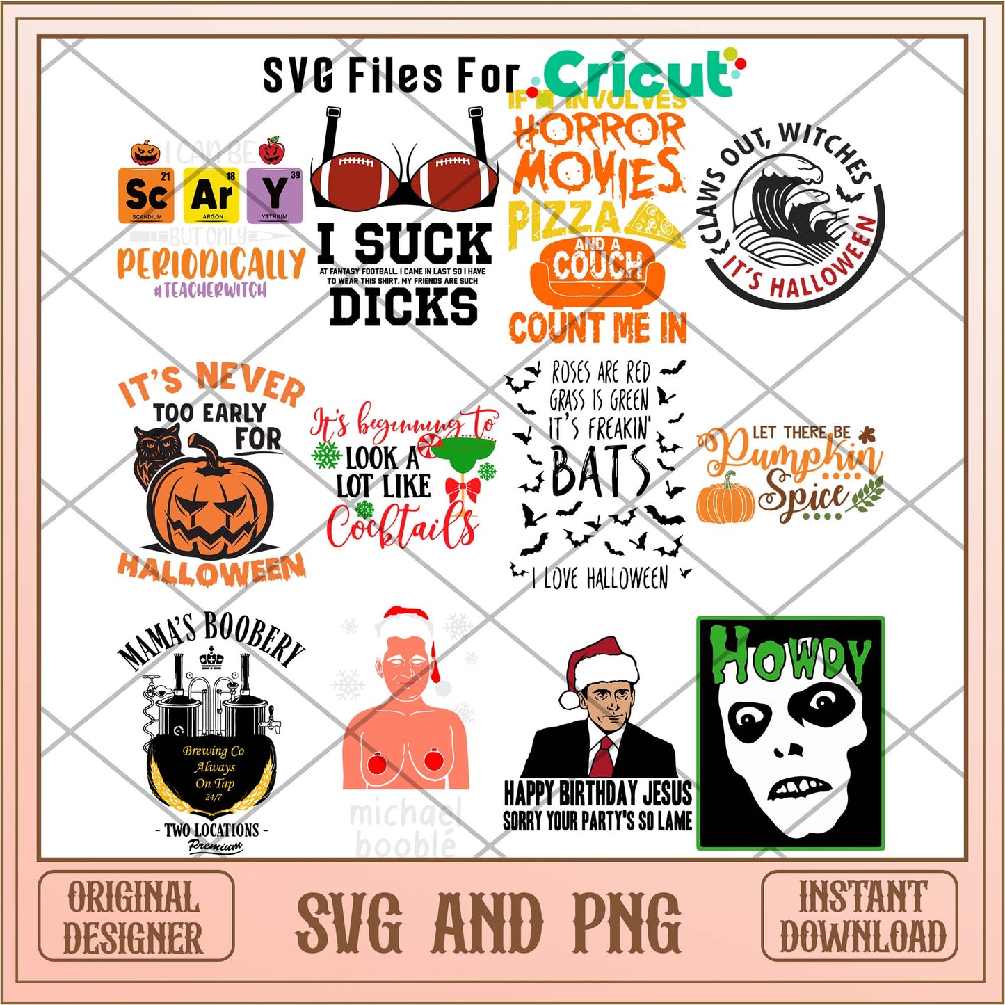 Halloween howdy movies svg bundle, Halloween svg - Svgfileforcricut
