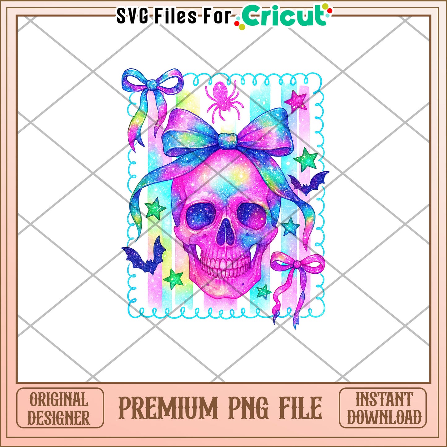 Halloween skull bowtie neon png, halloween characters png, halloween cartoons png
