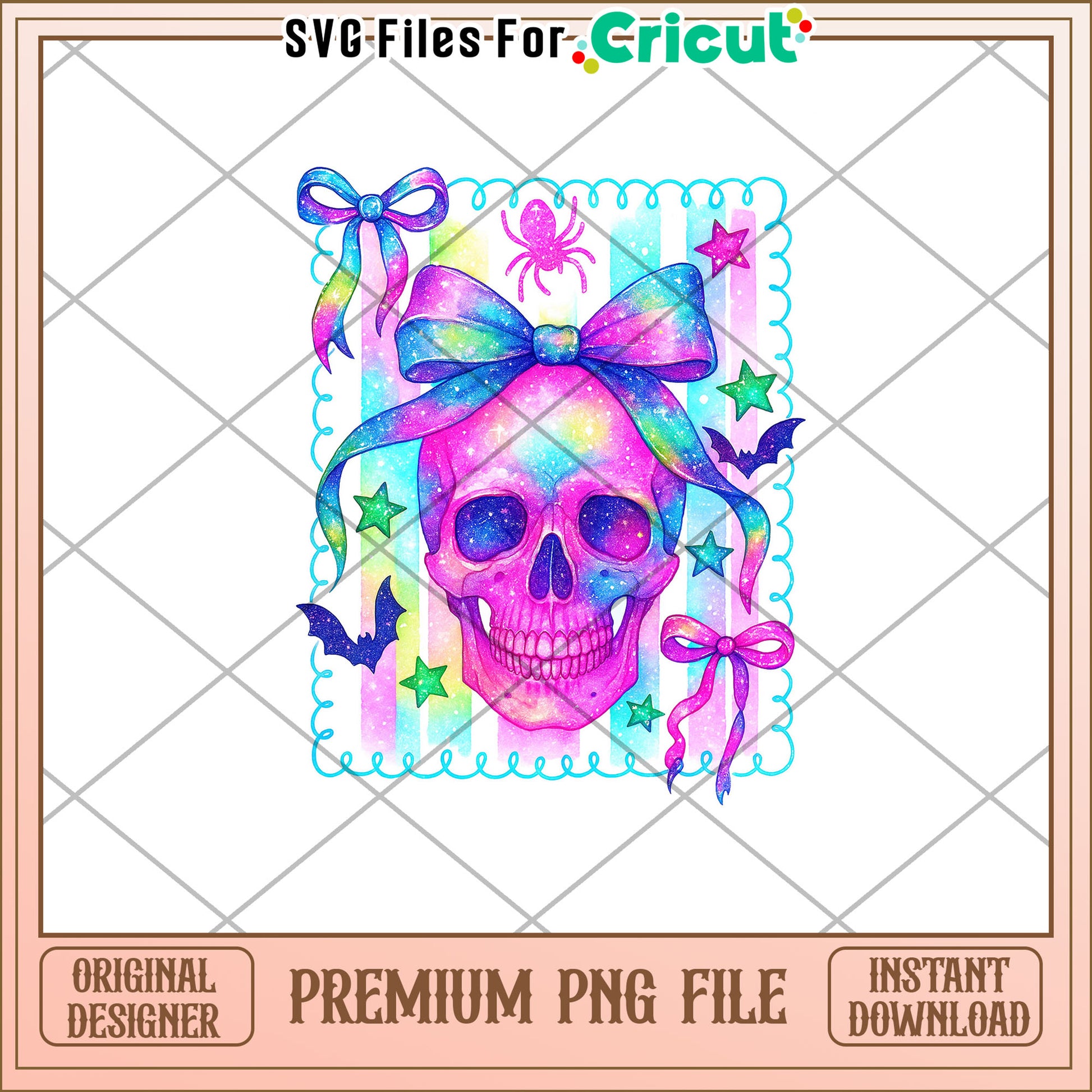 Halloween skull bowtie neon png, halloween characters png, halloween cartoons png