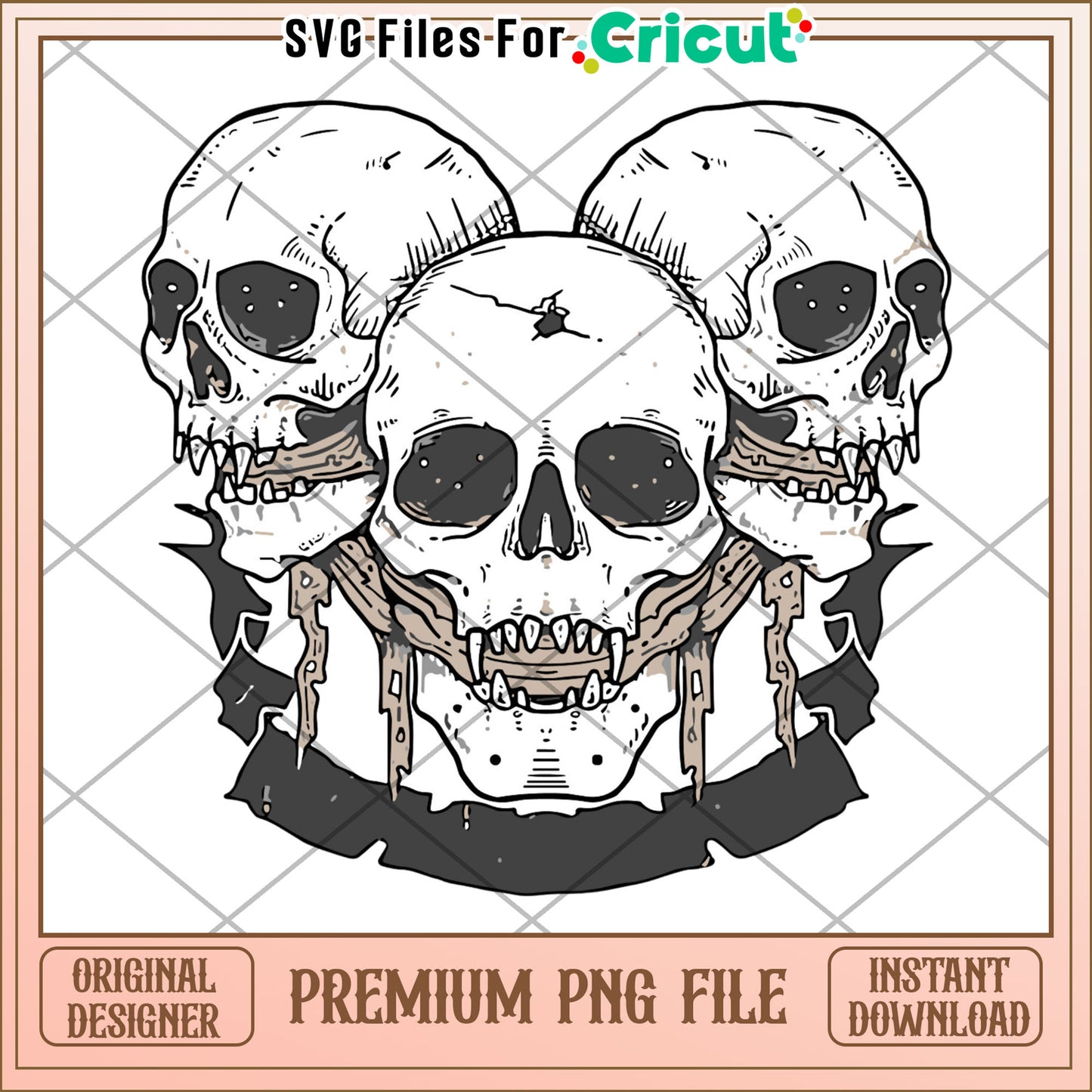 Halloween skull png, trick or treat png, halloween wallpaper​ png