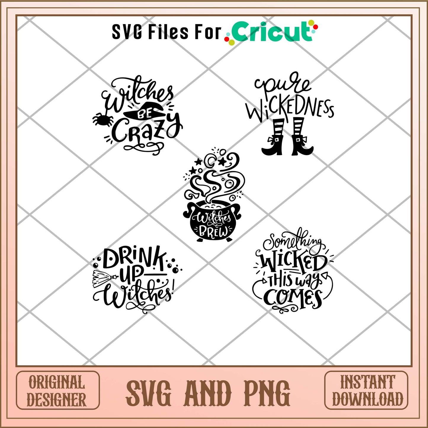 Halloween witch be crazy svg bundle, Halloween svg - Svgfileforcricut