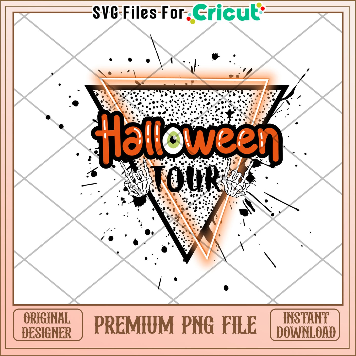 Halloween tour logo png, spirit halloween​ png, halloween candy png