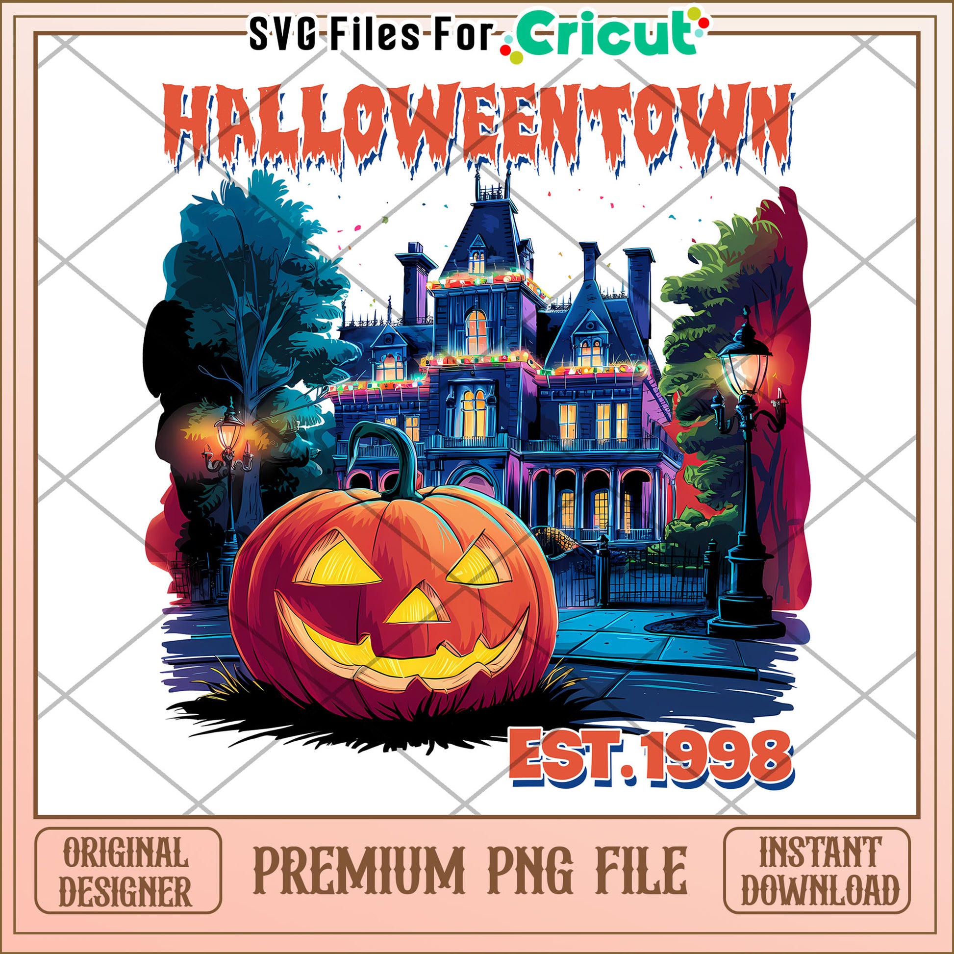 Halloween town 1998 png, spooky fall png, halloween candy png
