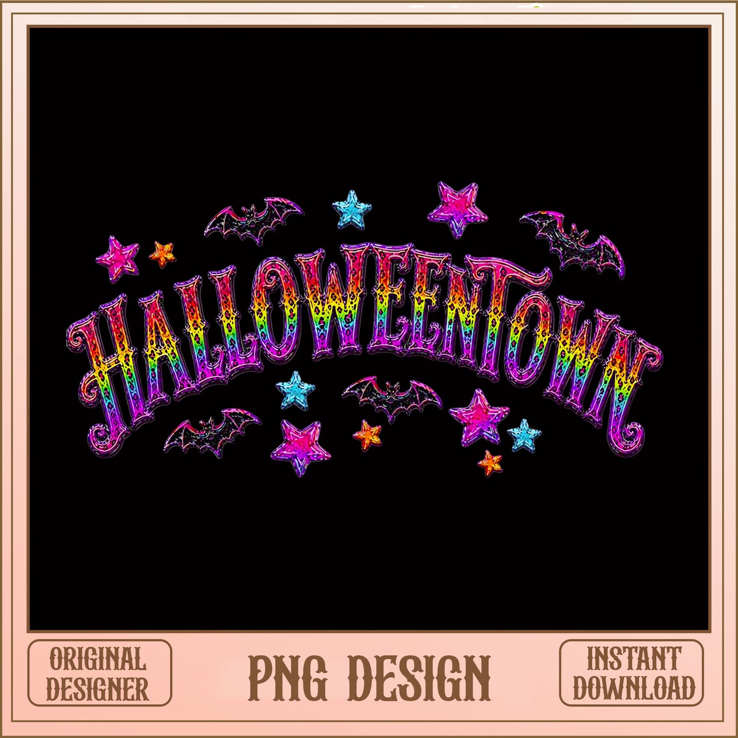 Halloweentown PNG Sublimation, Halloween Shirt Design, Spooky PNG