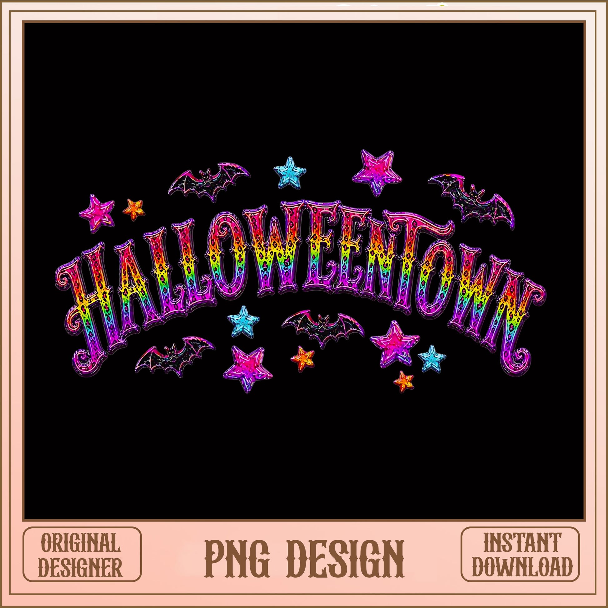 Halloweentown PNG Sublimation, Halloween Shirt Design, Spooky PNG