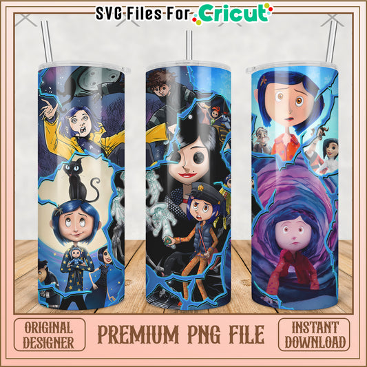 Hallowen cartoon character tumbler png, halloween cartoon png, halloween tumbler png