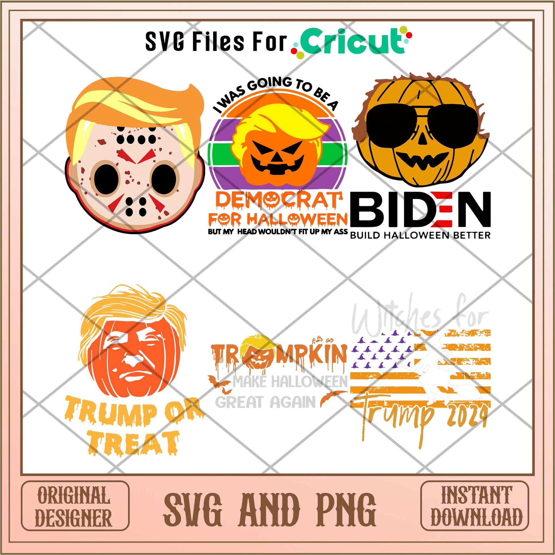 Halloween USA presidents svg bundle, Halloween svg - Svgfileforcricut