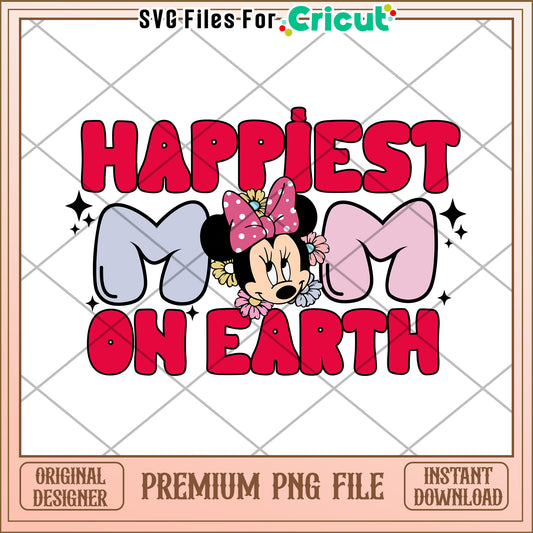 Happiest Mom on Earth PNG Download