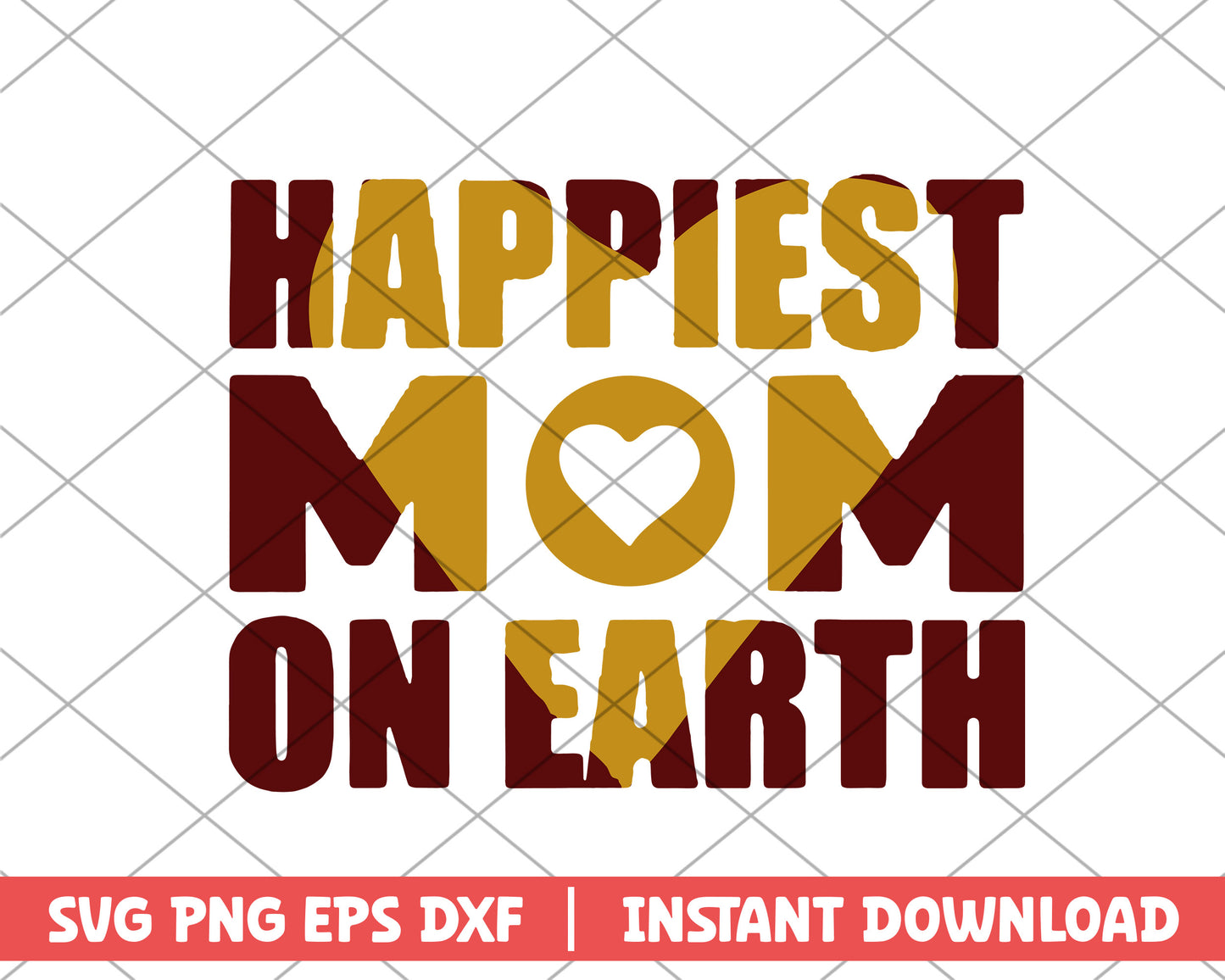 Happiest mom on earth mothers day svg