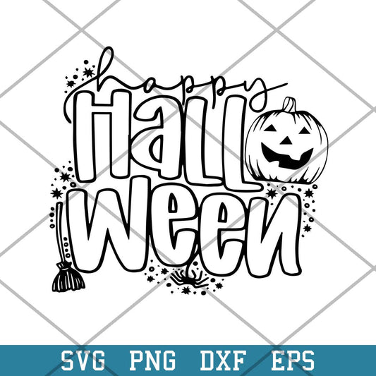 Happy Halloween Svg, Halloween Svg-Svgfilesforcricut