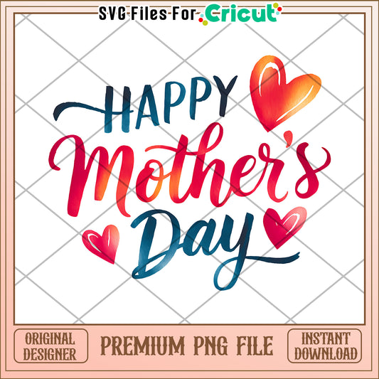 Happy Mothers Day PNG Design Download