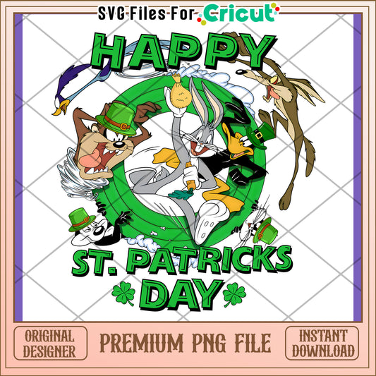 Happy St Patrick's Day Cartoon PNG Design Download