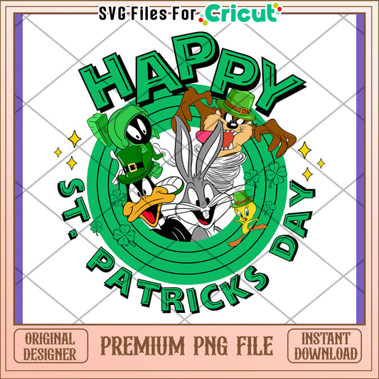Happy St Patricks Day Cartoon Character PNG Design