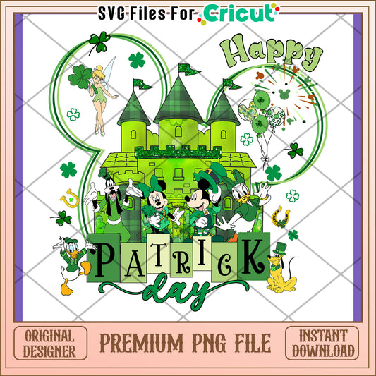 Happy St Patricks Day Disney PNG