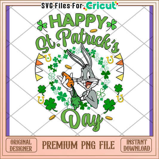 Happy St Patricks Day PNG Design for Crafts