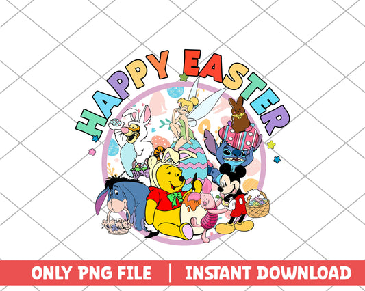 Happy easter disney easter png