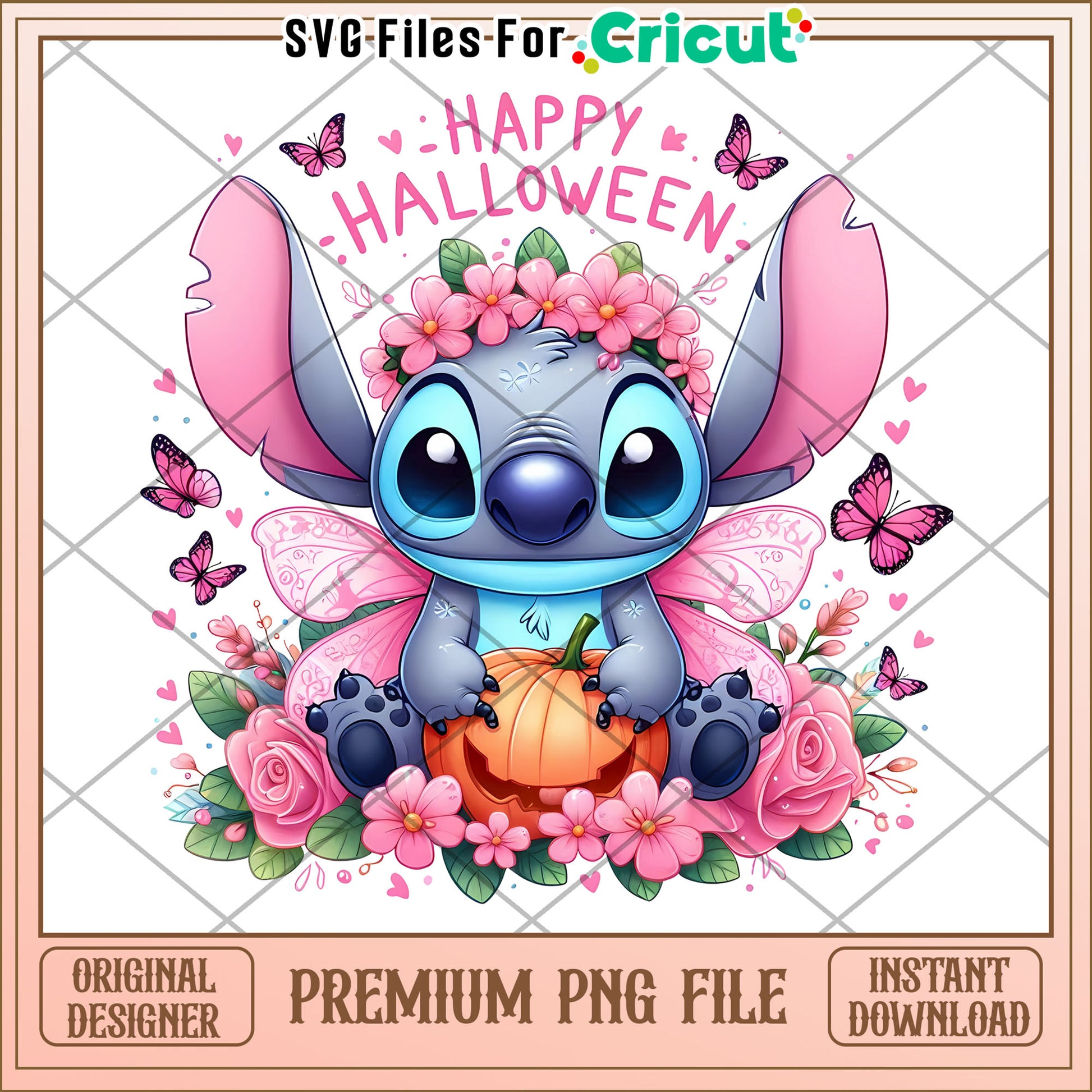 Happy halloween png, spirit halloween png, funny stitch png