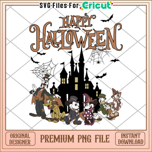 Happy halloween sensational six png, disney halloween png, halloween png