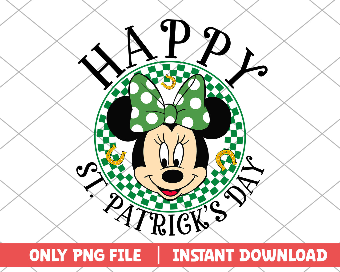 Happy st.parick's day girl disney png