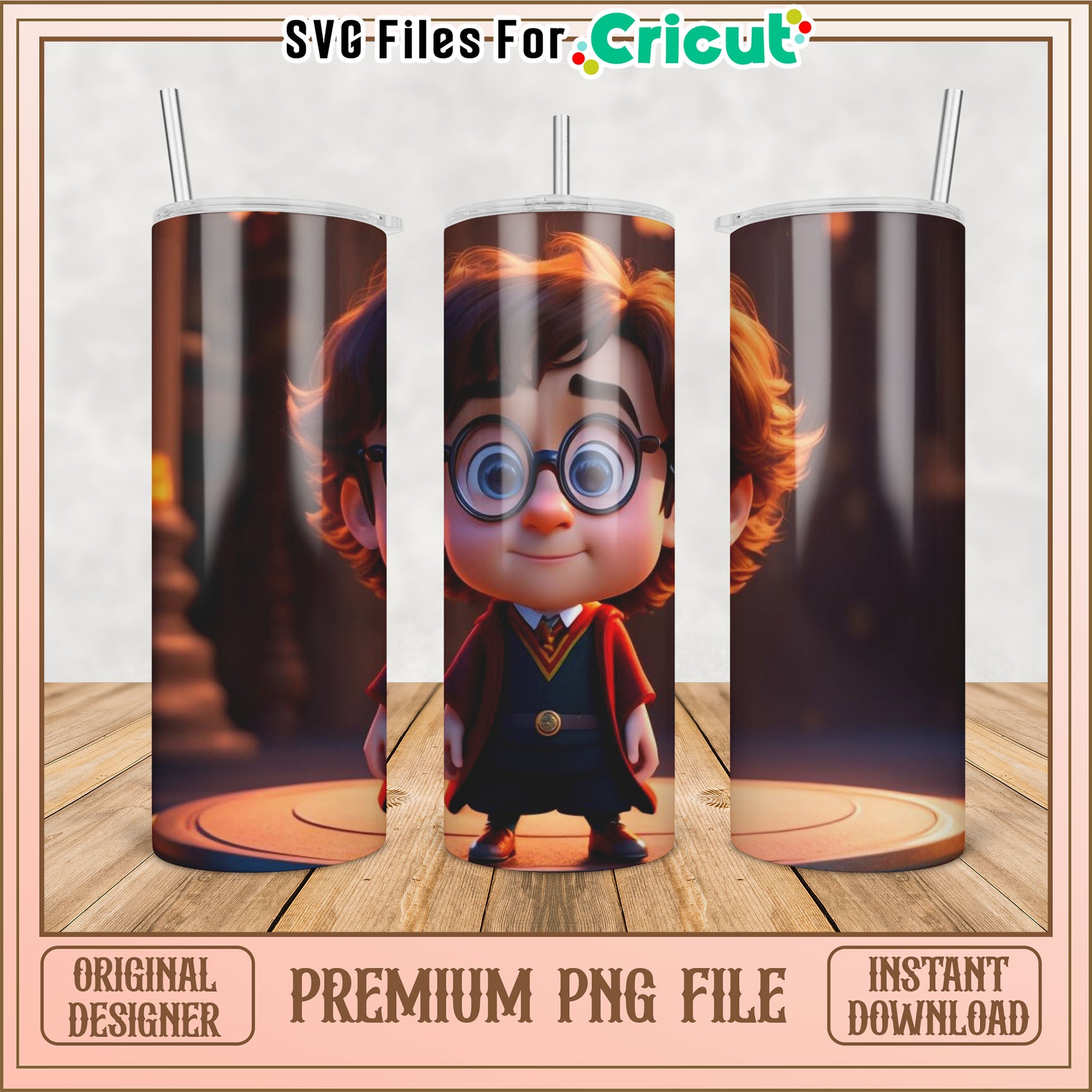Harry Potter PNG Sublimation Design