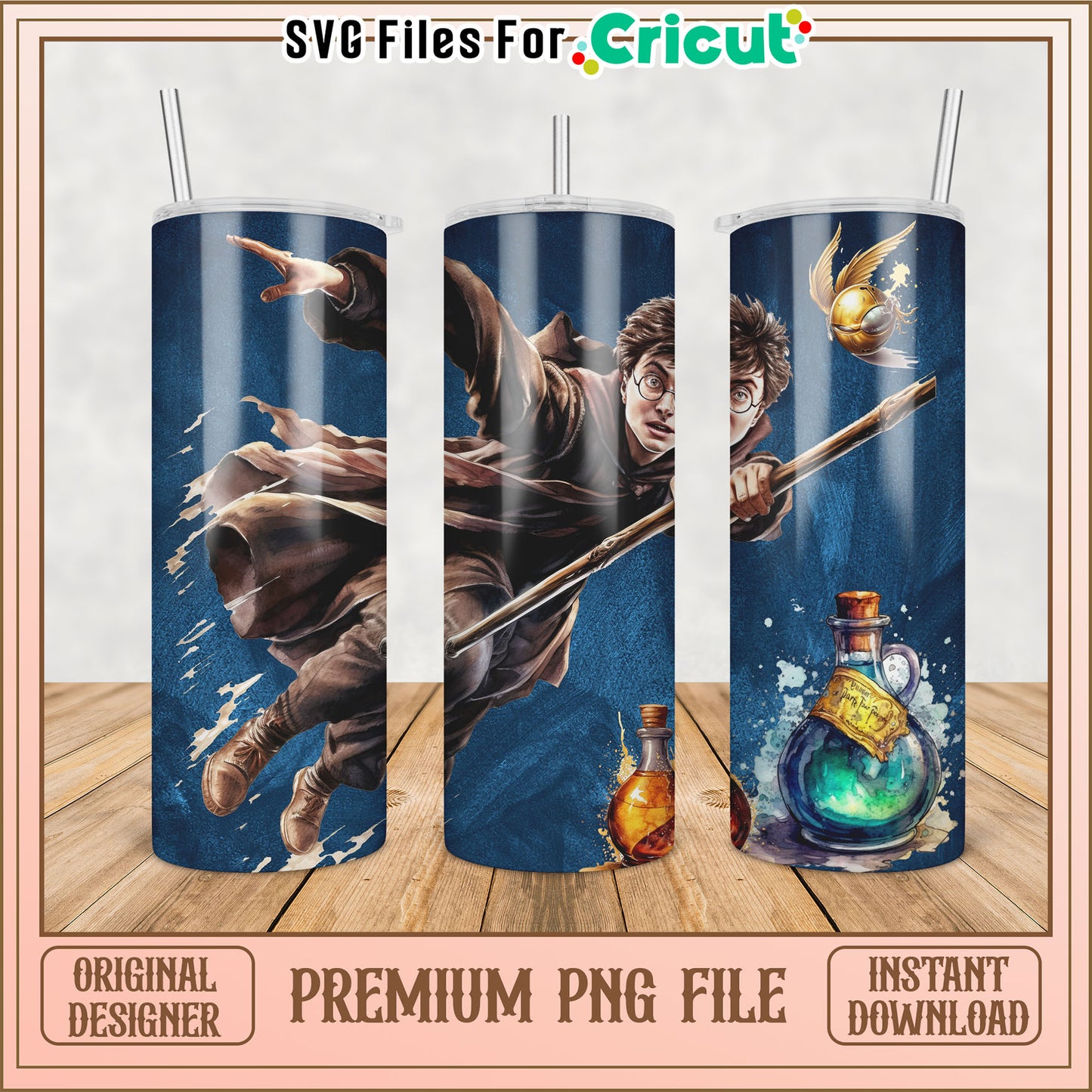 Harry Potter Tumbler PNG