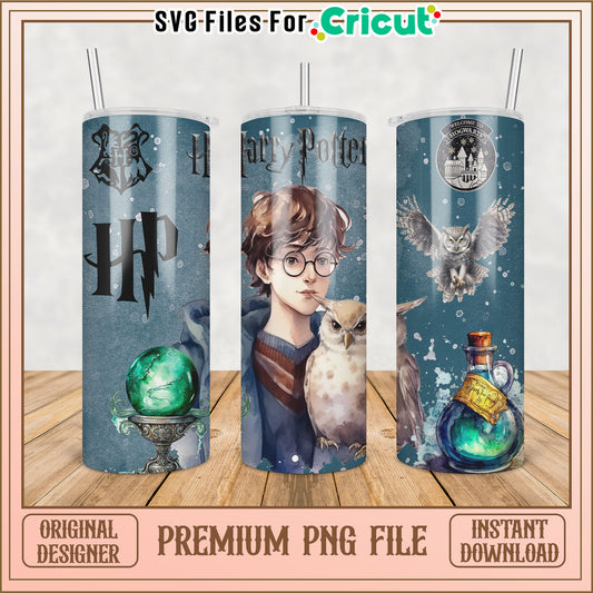 Harry Potter Tumbler PNG Design