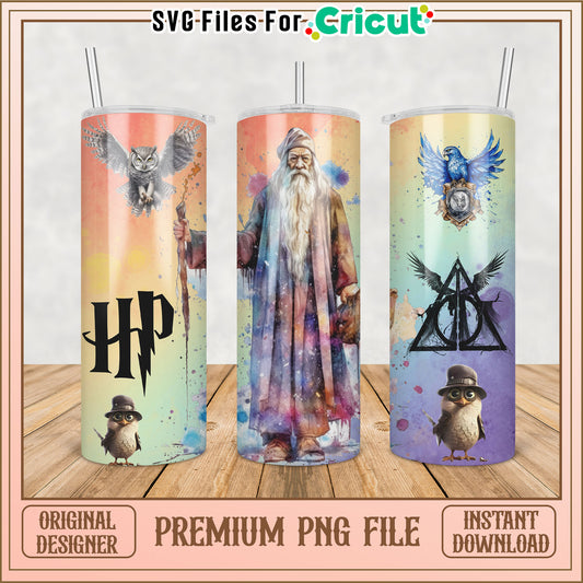 Harry Potter Tumbler PNG Designs