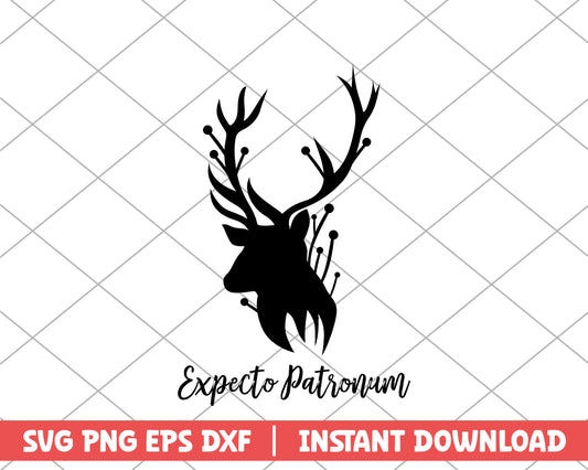 Harry Potter expecto patronum cartoon svg 
