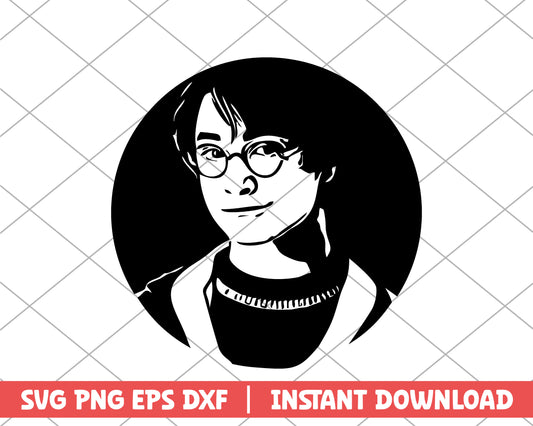 Harry Potter fanart cartoon svg