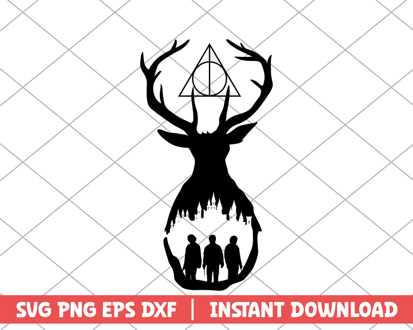 Harry Potter moose cartoon svg