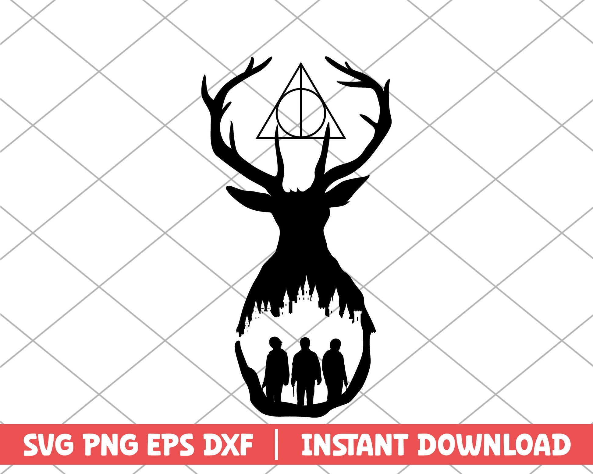Harry Potter moose cartoon svg