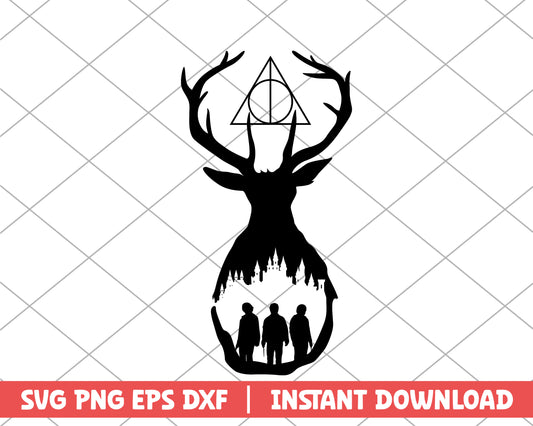 Harry Potter moose cartoon svg