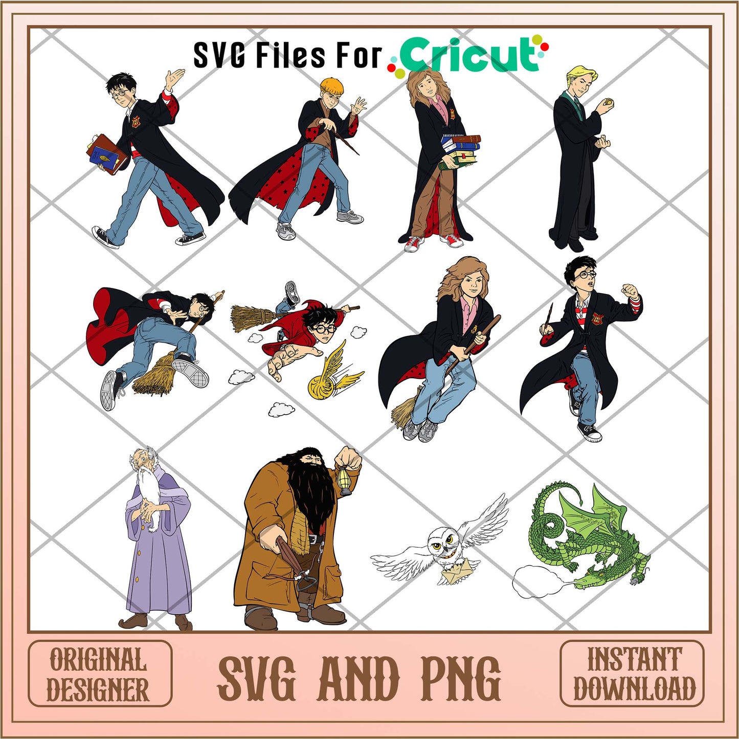 Harry Potter svg bundle, Harry Potter characters svg - Svgfileforcricut