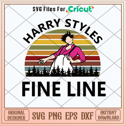 Harry Style Fine Line Svg 1