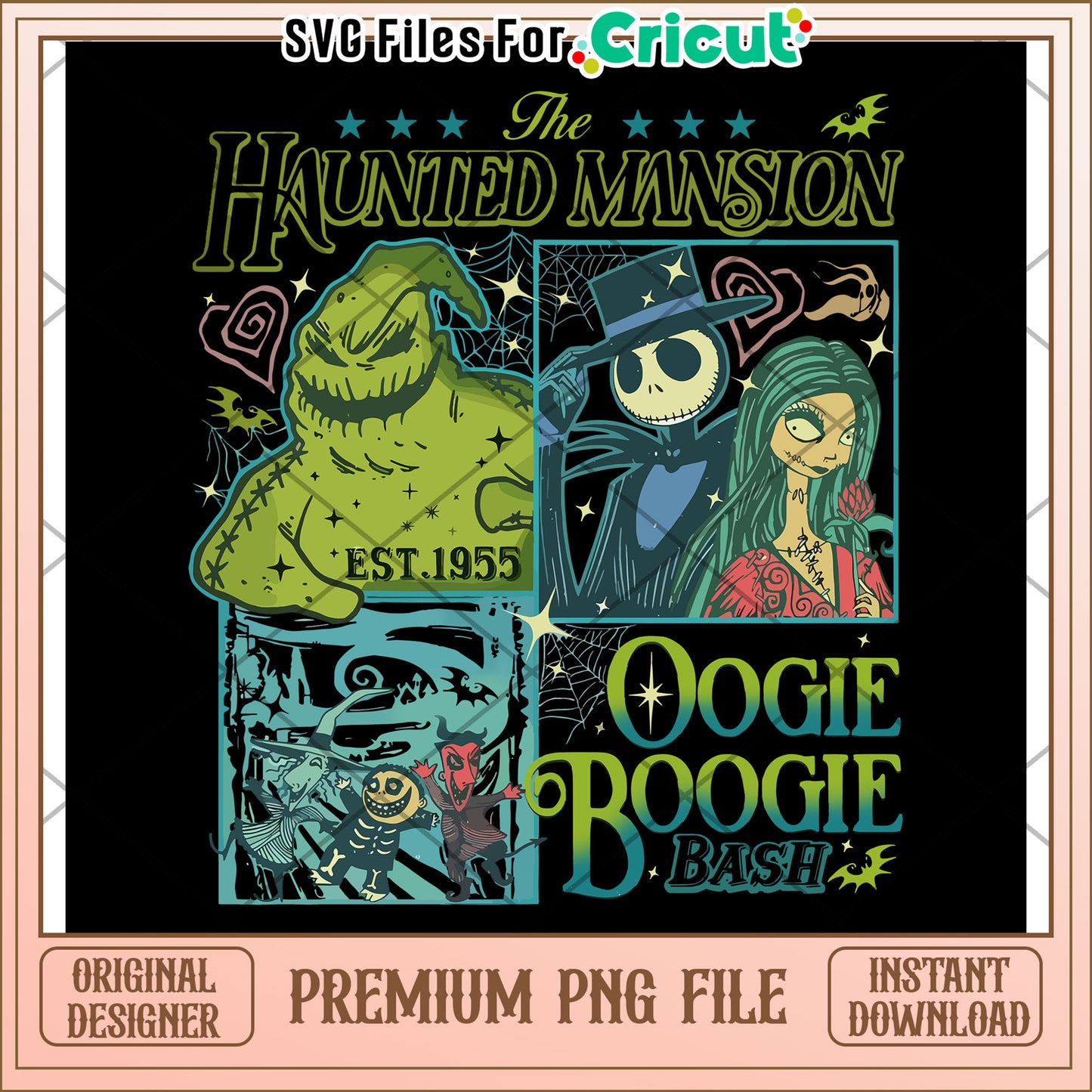Haunted mansion oogie boogie png, halloween png, halloween killers png
