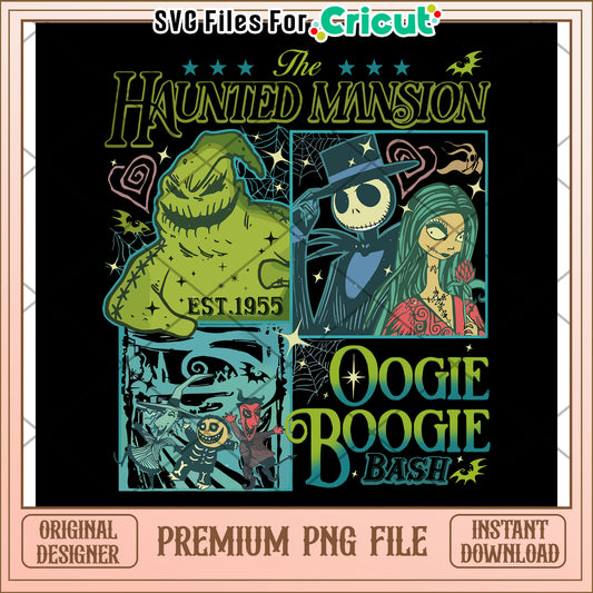 Haunted mansion oogie boogie png, halloween png, halloween killers png