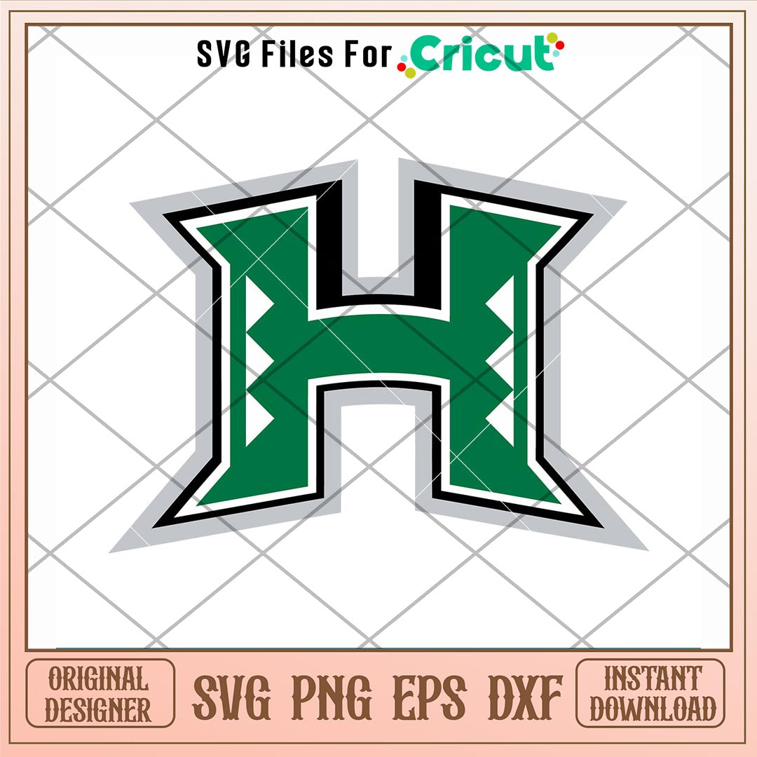 Hawaii Warriors Logo Svg, Hawaii Warriors Svg, NCAA Svg